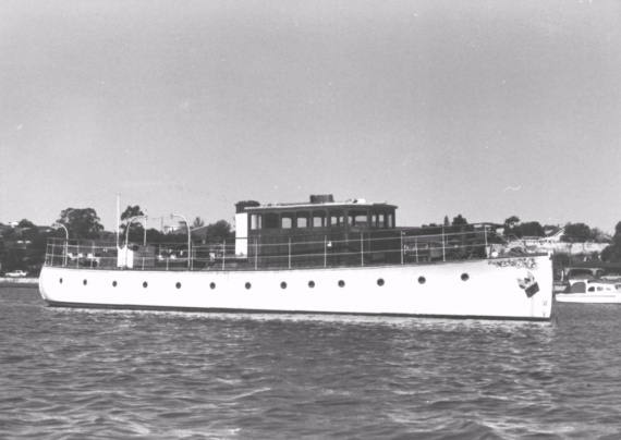 Martindale in her merchant vessel configuration