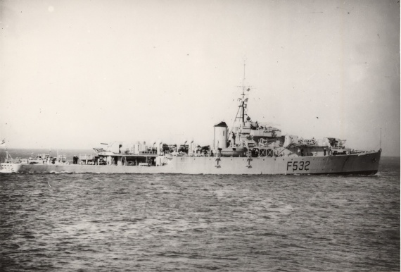 HMAS Macquarie was one of 12 River Class Frigates built for the Royal Australian Navy during World War II