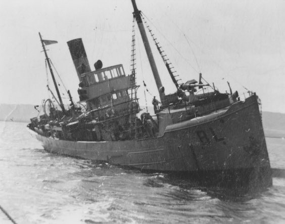 HMAS Beryl (II) was commissioned into the Royal Australian Navy on 9 October 1939. She was to serve with Minesweeping Group 54 in Port Phillip Bay.