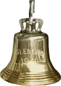 HMAS Glenelg's ship's bell.