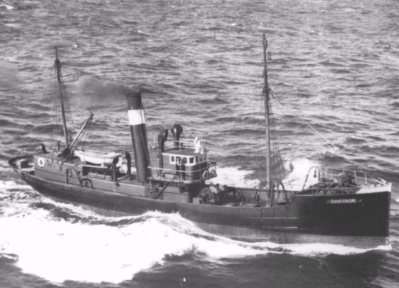 MV Goorangai prior to commissioning into the Royal Australian Navy