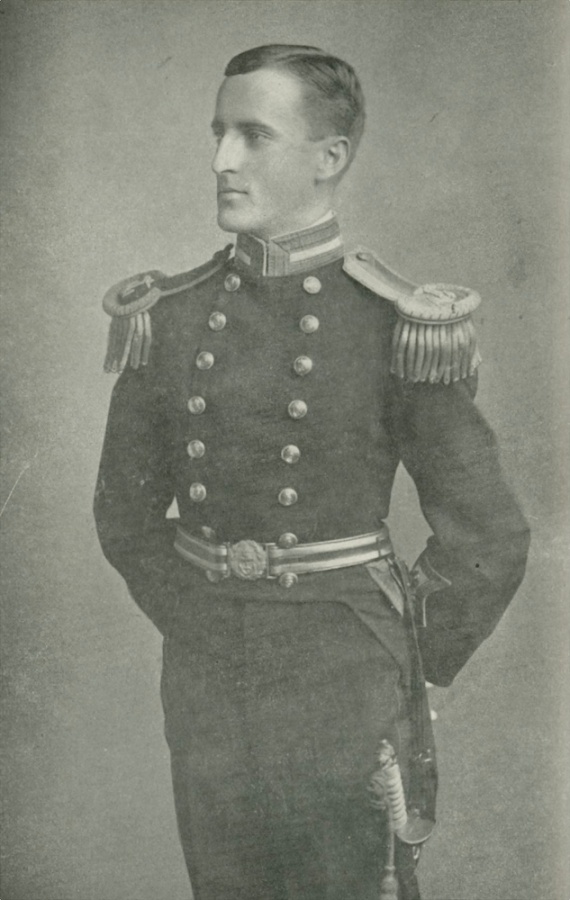 Lieutenant Commander C.B. Elwell who lost his life leading a bayonet charge