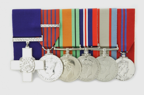 Syme's medal group is now on display in the Hall of Valour at the Australian War Memorial, Canberra, ACT