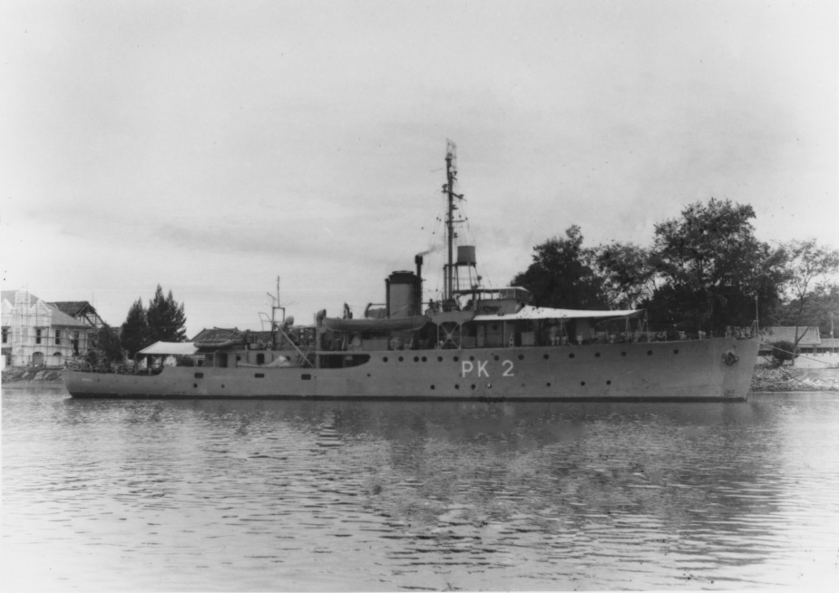 Ex-HMAS Wollongong in service in the Netherlands Navy as the Banda.