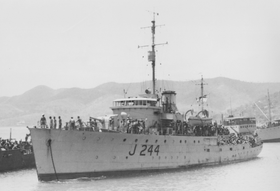 Castlemaine in Port Moresby shortly before being reassigned to participate in Operation HAMBURGER. 
