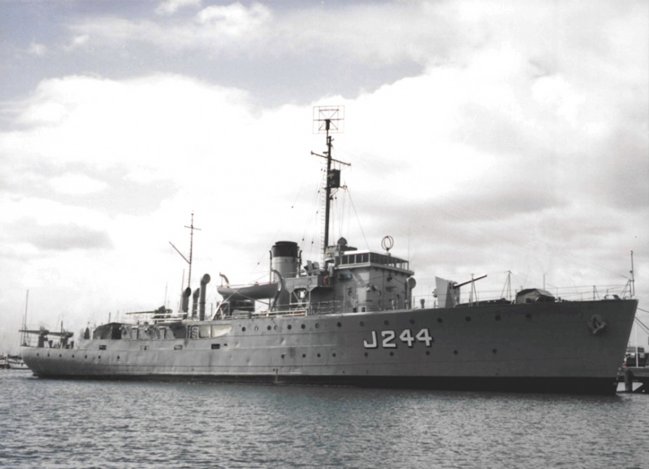 Castlemaine alongside Gem Pier, Williamstown, Victoria where she has been preserved as a museum ship.