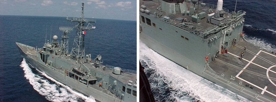 HMAS Darwin, circa 1999.