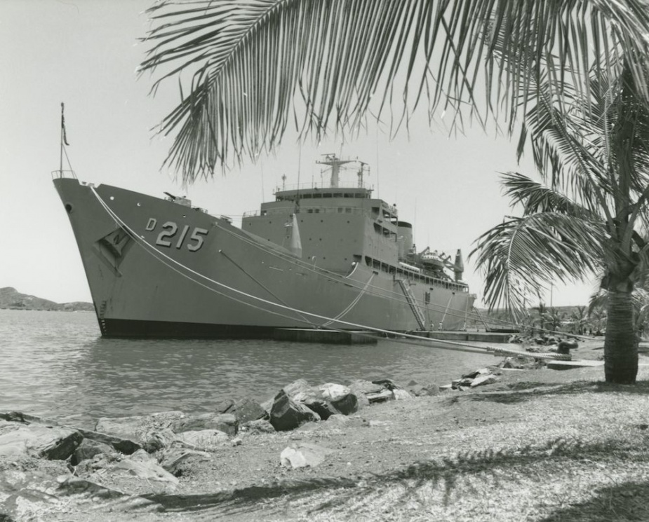 Stalwart alongside in Noumea.