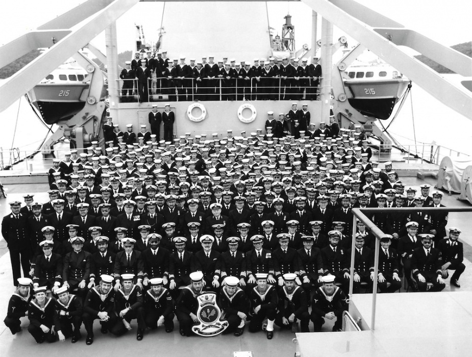 HMAS Stalwart’s ship’s company, 1983