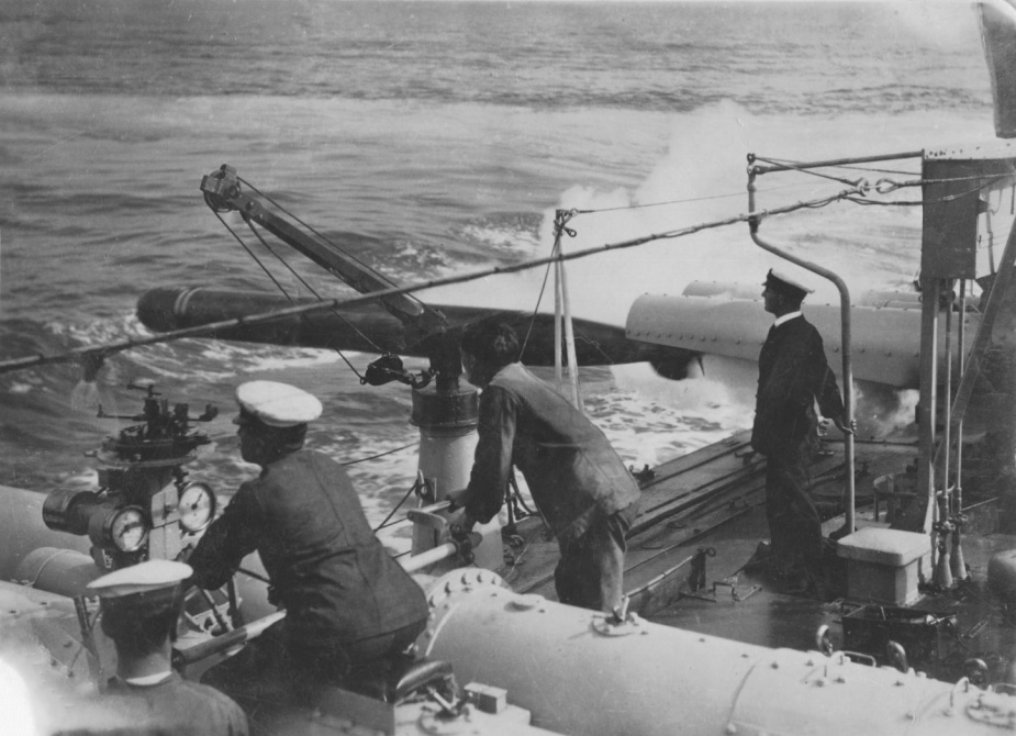 Success firing a Mk II torpedo during exercises