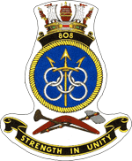 808 Squadron Badge