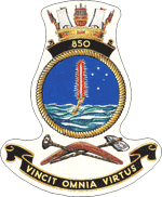 850 Squadron Badge.