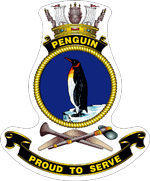 HMAS Penguin Badge.