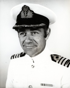 Captain (later Rear Admiral Sir) David Martin was the Director of Naval Reserves and Cadets in 1973.