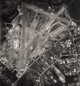 HMAS Nirimba from the air.