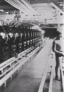 Contact mines aboard HMAS Bungaree.