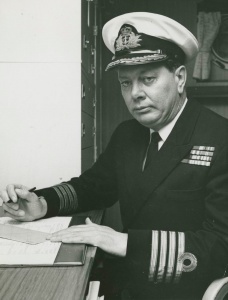 Captain IM Burnside, RAN assumed command of HMAS Stalwart on 13 January 1974.