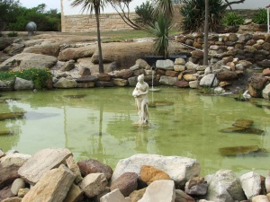 This pond, located just outside the HMAS Watson Chapel, was completed in September 1999 by the HMAS Watson Technical Workshop crew.