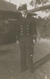 Sub Lieutenant Bevan Mitchell was briefly posted to HMAS Samuel Benbow in 1943.