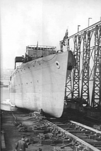 Inverell prior to launching.