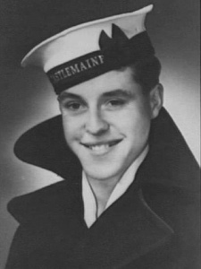 Many of Castlemaine's crew were young 'hostilities only' ratings who were rapidly trained for war service. Able Seaman Jack Deeble was on of many young men who formed the nucleus of Castlemaine's wartime complement. (AWM P00782.001)