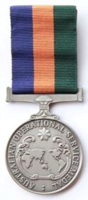 Australian Operational Service Medal.