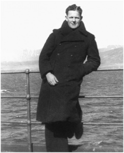 Ordinary Seaman Ian Startup on board HMS Hood in Scapa Flow. He was one of four RANVR sailors lost in the battlecruiser when she was sunk on 24 May 1941. (Courtesy of John McCutcheon, HMS Hood Association)