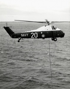 Wessex N7-210 (820) notched up its 1000th landing during her 1975 deployment on board Stalwart.