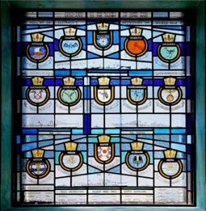 Memorial window, Garden Island Chapel