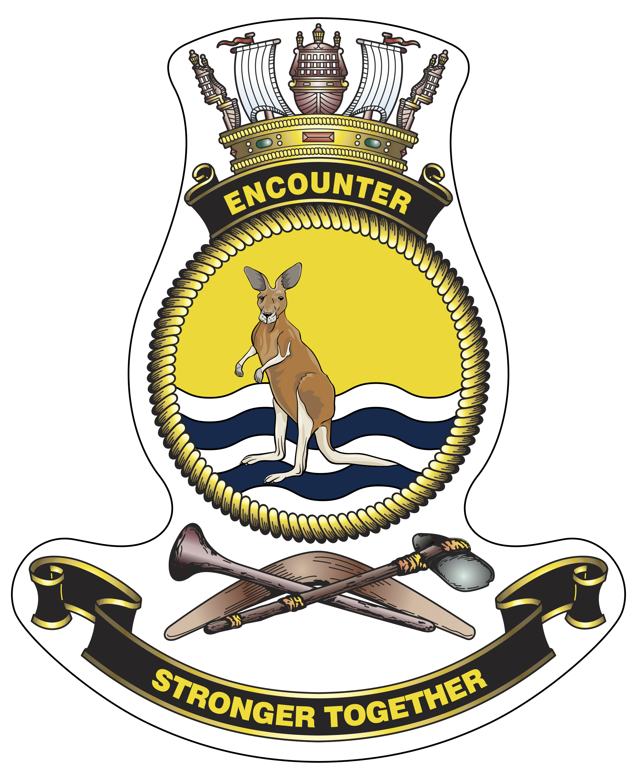 HMAS Encounter III Badge