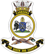 HMAS Canberra (II) Badge