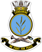 HMAS Condamine (I) Badge