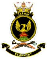 HMAS Darwin Badge