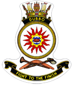 HMAS Dubbo (II) Badge