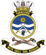 HMAS Farncomb Badge.