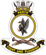 HMAS Perth (III) Badge