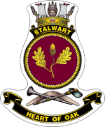 HMAS Stalwart (II) Badge