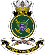 HMAS Ararat (II) Badge