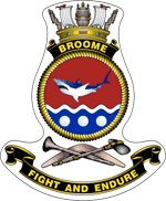 HMAS Broome (II) Badge