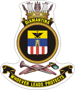 HMAS Diamantina (I) Badge