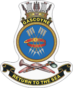 HMAS Gascoyne (II) badge