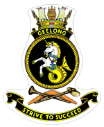 HMAS Geelong (II) Badge