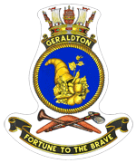 HMAS Geraldton (II) Badge