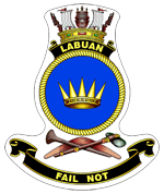 HMAS Labuan (II) Badge