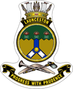 HMAS Launceston (II) Badge