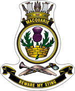 HMAS Macquarie Badge