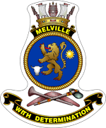 HMAS Melville ship's badge