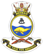 HMAS Mermaid ships badge