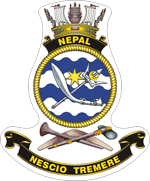 HMAS Nepal Badge