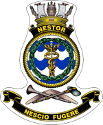 HMAS Nestor Badge